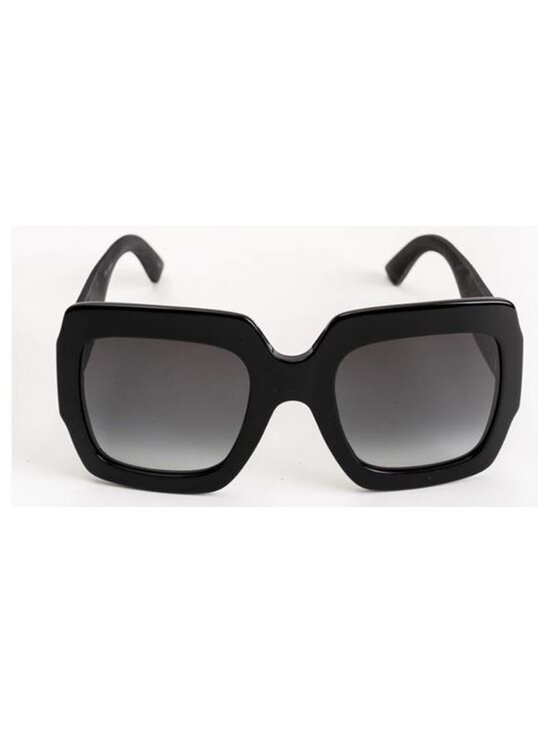 - ??? - New Authentic GUCCI Square Frame Glitter GG0102S Sunglasses Black main image 8